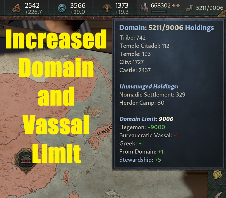 Increased Domain and Vassal Limit