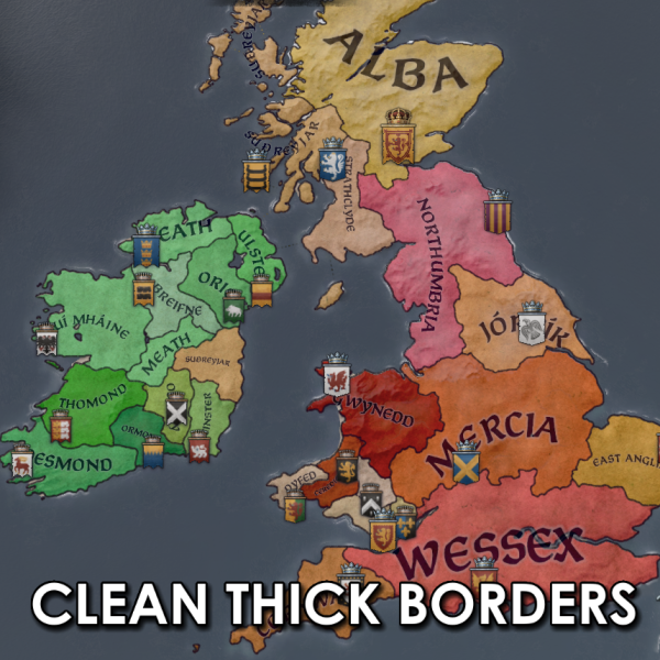 Clean Thick Borders