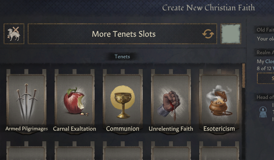 More Tenets Slots