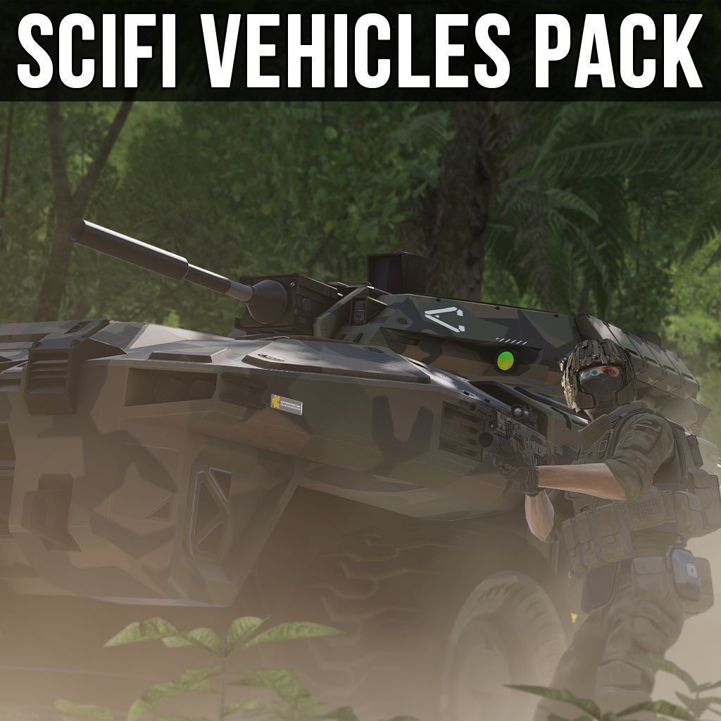 Scifi Vehicles Pack