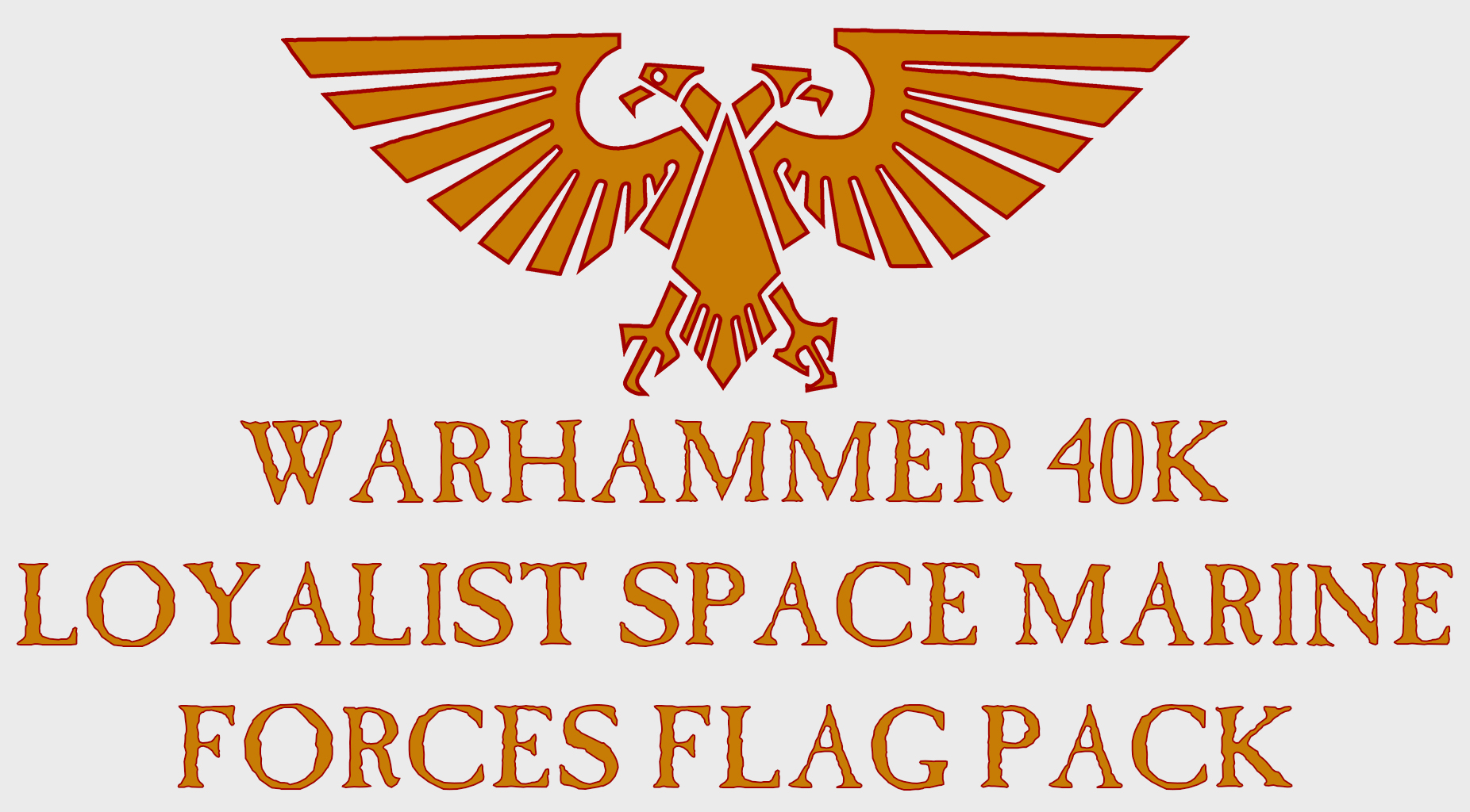 Loyalist Space Marine Forces Flag Pack (Warhammer 40K)