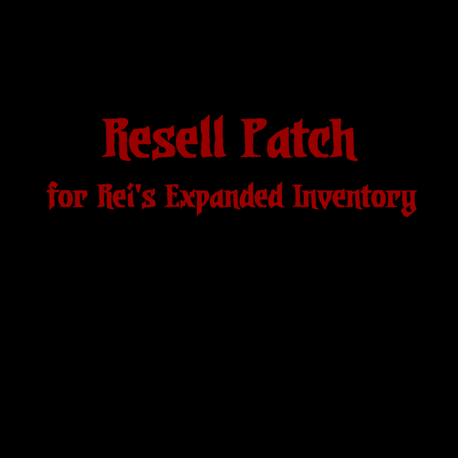 REI: Resell Patch