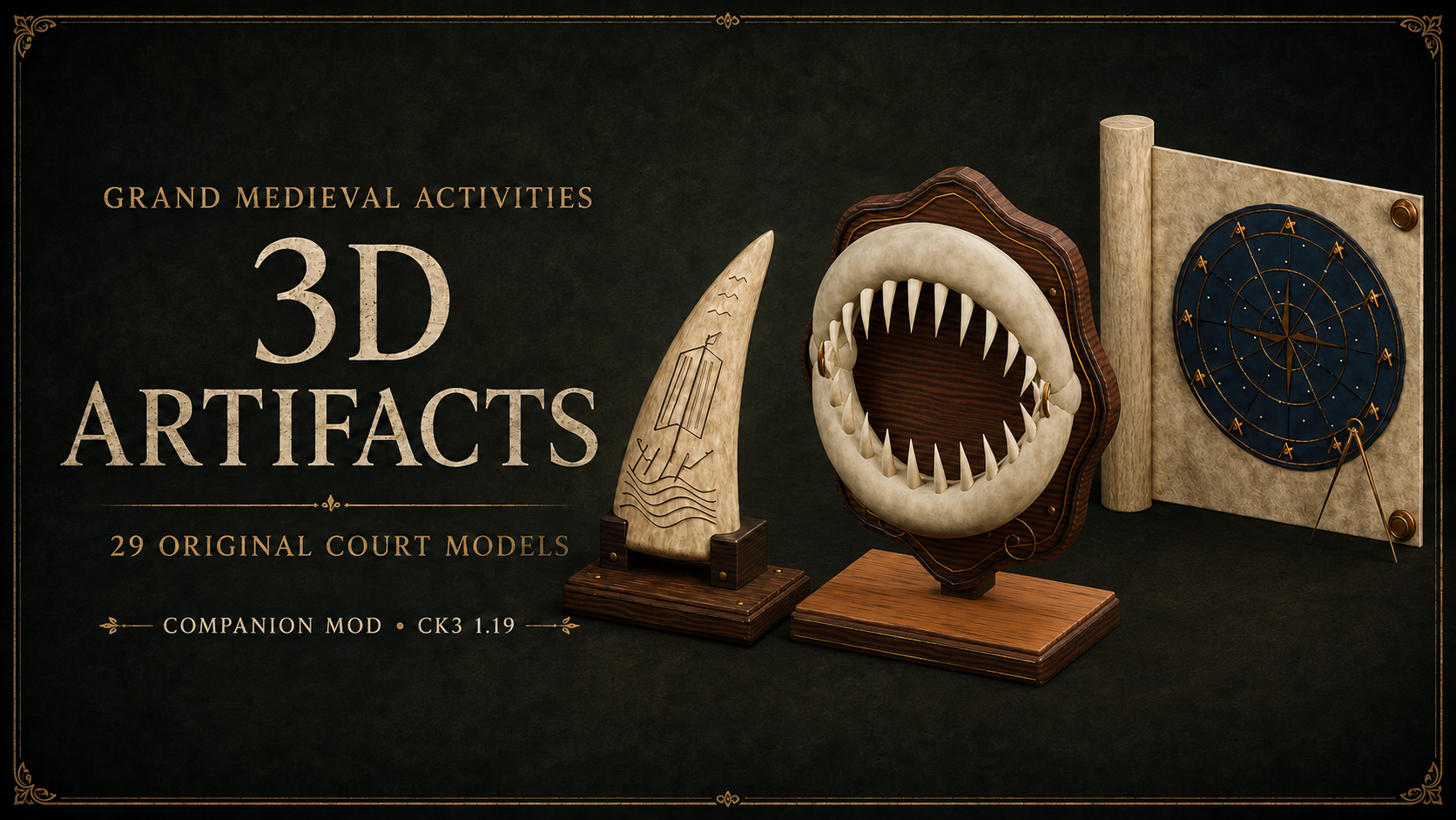 Grand Medieval Activities - 3D Artifacts