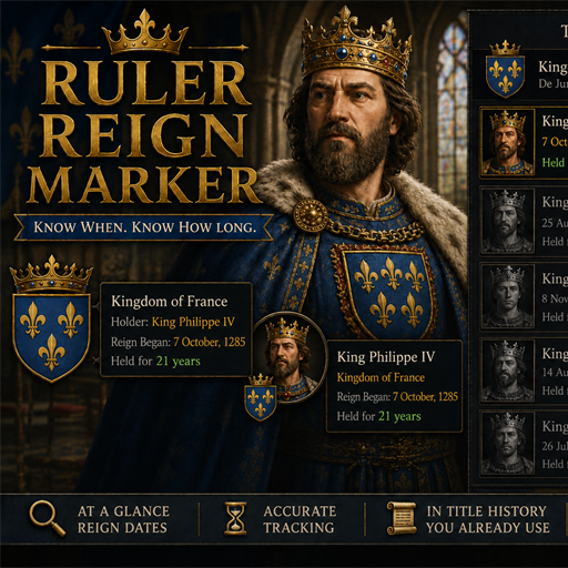 Ruler Reign Marker