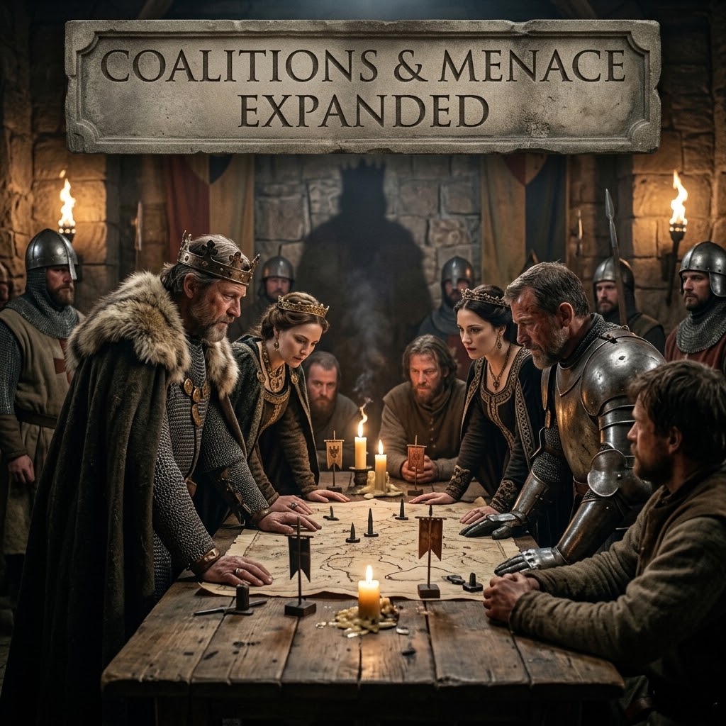 Coalitions & Menace Expanded